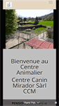 Mobile Screenshot of centrecanin.ch